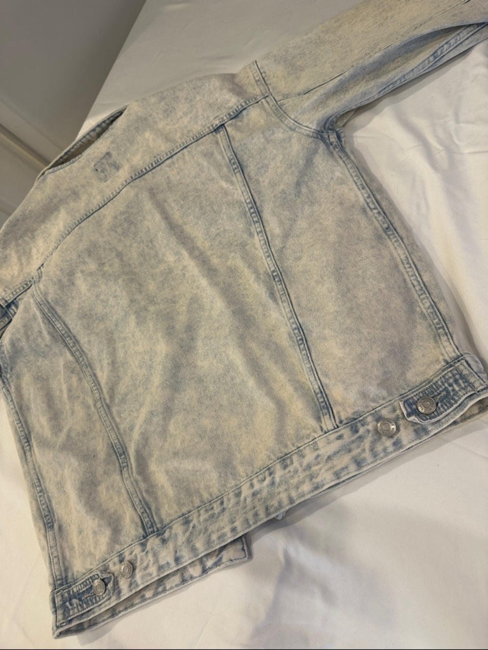 wild fable Light Wash Blue Denim Jacket - Picture 7 of 7